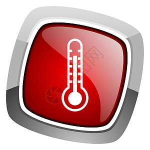 温度计图标网络合金按钮发烧药品测量商业流感加热钥匙图片