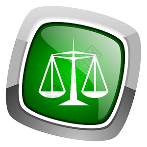正义图标法庭法律犯罪顺序犯罪行为按钮十二生肖正方形商业绿色图片
