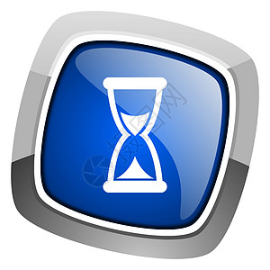 时间图标互联网商业科学网络蓝色小时按钮日历合金手表图片