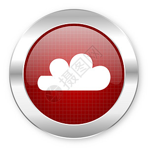 云云图标预报温度红色横幅风暴网络圆圈钥匙按钮晴雨表图片