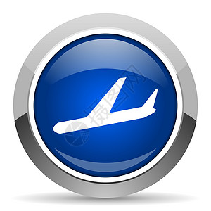 飞机图标访问图标飞机场飞机船运空气旅游互联网天线网络运输出港背景