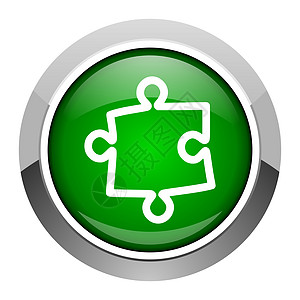 拼谜游戏图标钥匙商业网络绿色挑战拼图团队工程互联网解决方案图片