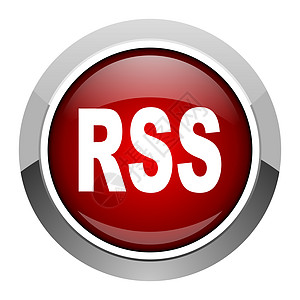 rss 图标博客商业广播报纸红色播客互联网按钮渠道文档背景图片