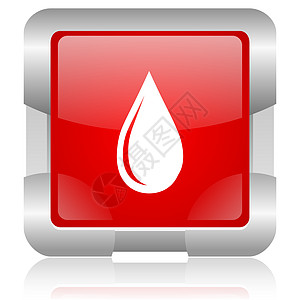 红色红方网的闪光图标气泡商业水力学网站回收生态环境液体网络金属图片