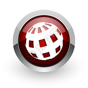 土红圆网络光亮的图标钥匙圆圈技术全球化金属旅行服务全球地球公司图片