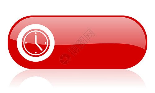 红色时钟红网络闪光图标手表定时闹钟历史计时器小时标签钥匙警报塞子图片