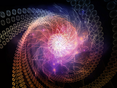 螺旋深度设计漩涡辉光元素几何学渲染星云网格作品涡流图片