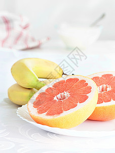 新鲜新鲜水果桌子收藏早餐异国餐厅橙子香蕉市场环境蔬菜图片