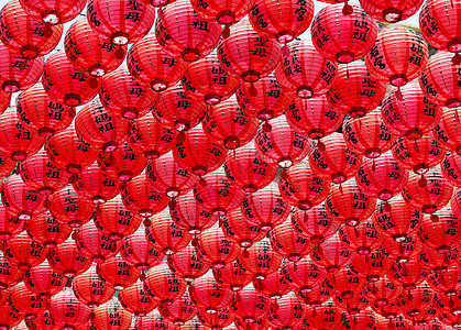 红灯笼灯笼运气寺庙节日庆典红色传统文化图片