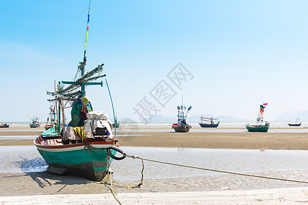 渔船绳索海洋港口地平线食物支撑海岸码头血管钓鱼图片