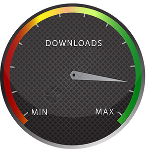 速度计下载按钮高清图片