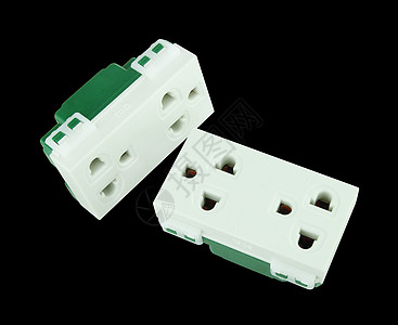 电源插件 套装插件别针黑色电压活力陶瓷白色控制板力量房子制品图片