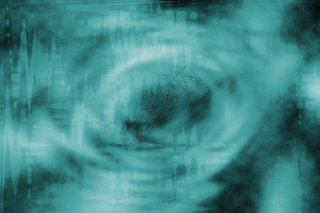 具有魔法风暴的抽象背景亮度插图星云灯光海浪天空运动气旋青色螺旋图片