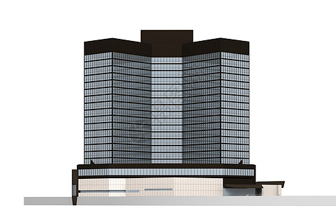 埃森4市政厅技术视觉地标划痕高楼建筑渲染玻璃高层观光图片