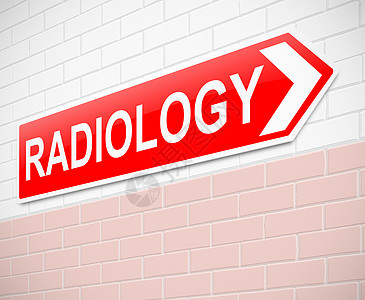 放射记号概念医院诊断医疗疾病辐射波浪放射性诊所荧光镜图片