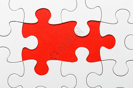 缺少的一块拼图不完全家庭工作红色一体化网络团队部分谜题图片