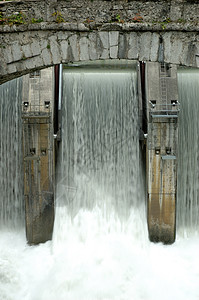 水力发电大坝图片