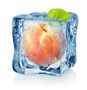 冰立方和桃分离图片