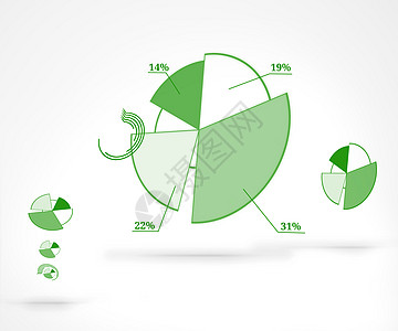 图形代表比例百分比(百分比)图片
