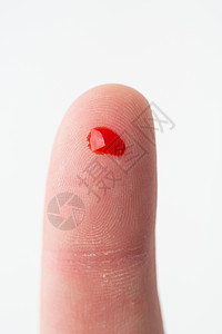 指尖上的血背景图片