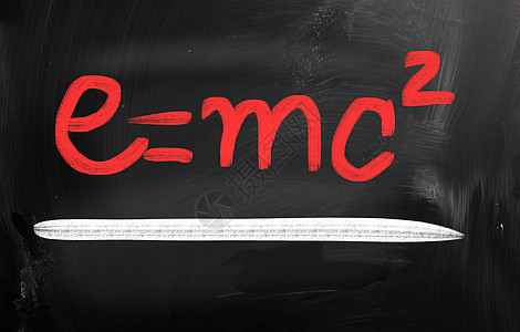 Emc2 在黑板上用粉笔手写物理理论科学解决方案智力数学工作室想像力公式科学家图片