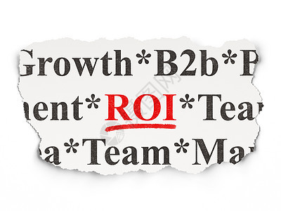 商业概念 关于文件背景的ROI公司团队战略投资产品伙伴领导者领导老板项目图片