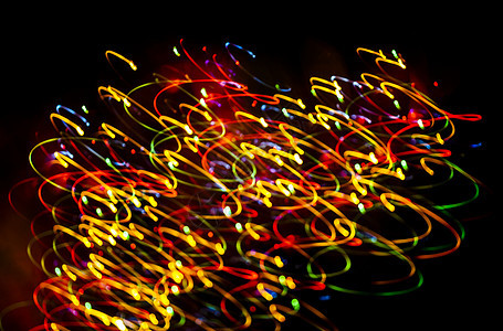抽象的圣诞灯背景庆典夜生活俱乐部喜悦假期照明烟花派对乐趣图片