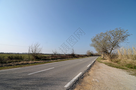 清空道路交通阳光农村运输风景场地晴天蓝色自由街道图片