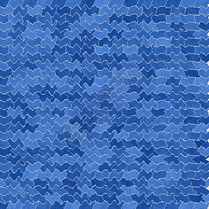 蓝色抽象卷状单元格背景图片