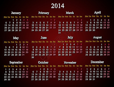 2014年美丽的白葡萄花月历组织会议数字办公室日记日程时间桌子密码商业图片