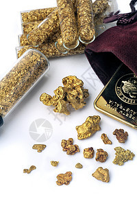 混凝土和金金块财富宝藏矿物矿工现金价格金条金属矿业掘金图片