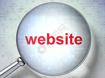 SEO 网络开发概念 光玻璃网站红色网页营销托管数据创造力服务器设计代码互联网图片