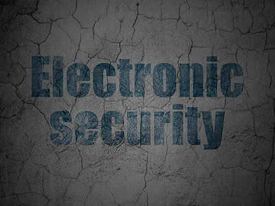 保护概念 在墙壁背景上的电子安全以及数据技术政策古董犯罪艺术灰色密码网络裂缝图片