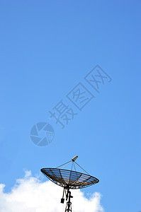 抛射天线发射电缆转播互联网电波技术天文学蓝色世界太阳图片
