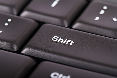 Shift 按键键盘黑色按钮技术宏观沟通电子硬件商业钥匙图片