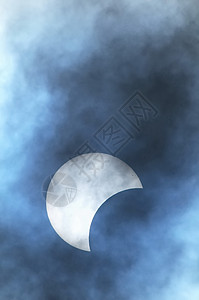 部分太阳能日圆阳光阴影月球天空日蚀宇宙月亮星星天文学科学图片