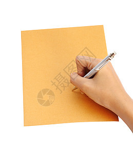 用笔写在信封上学校文档商业墨水剪裁床单笔记送货配饰签约图片