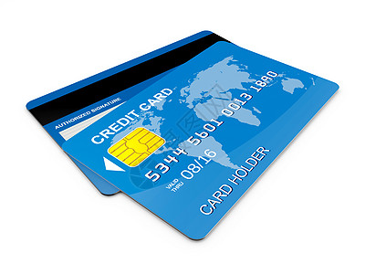 信用卡 前和后支付投资商业财富塑料安全银行蓝色银行业借方图片