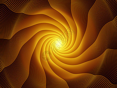 分形沉降回落螺旋中心漩涡光束运动旋转设计几何学涡流黑色图片