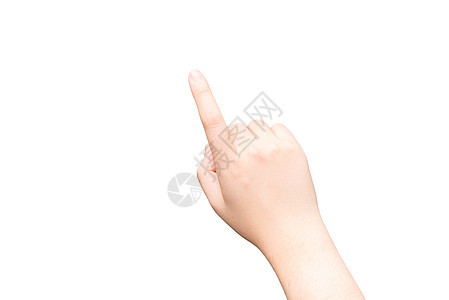 手与一个手指信号手势按钮手腕界面帮助一部分药片灰色商业图片
