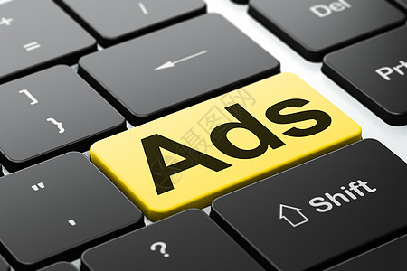 广告概念 关于计算机键盘背景的广告互联网网络公司创造力宣传钥匙战略品牌社区顾客图片