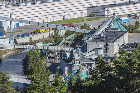 概述 Saugbrugs纸厂的一部分力量经济商业织物金属植物加工工程制造业产品图片