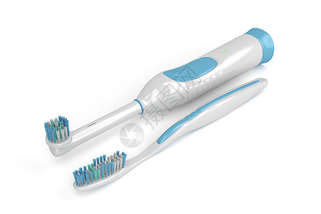 牙刷漱口水塑料医疗卫生电气白色牙科刷子图片