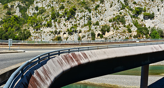 桥工程生态安全环境峡谷旅行危险送货基础设施岩石图片