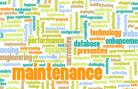 维护维修保养检查作品数据扫描数据库软件离线工程工作时间背景图片