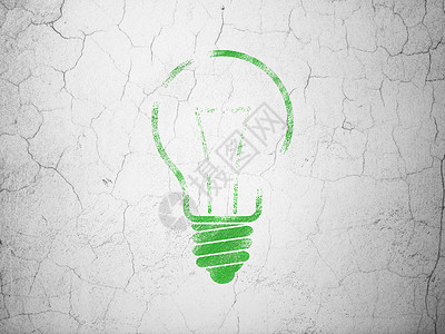 金融概念灯泡背景墙上企业成功战略领导者头脑交易项目领导营销插图背景图片