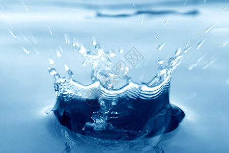 水喷水海浪圆圈水滴飞溅蓝色运动涟漪温泉波纹活力图片