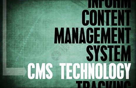 CMS 技术系统创造力推介会概念学习脚步内容插图商业术语图片