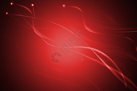 红色抽象线条卷状背景背景图片