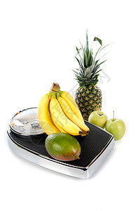 饮食仪表午餐厘米重量损失水果减肥早餐数字尺寸图片